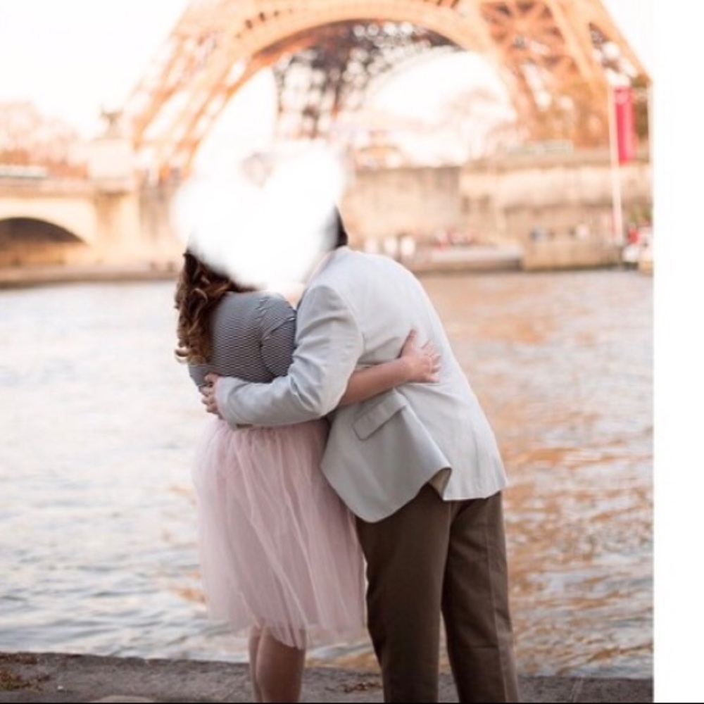 LC Lauren Conrad Pink Tulle Cinderella Skirt L